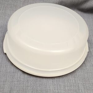 Vintage 12" Rubbermaid Servin' Saver PIE Carrier Container w/Handles